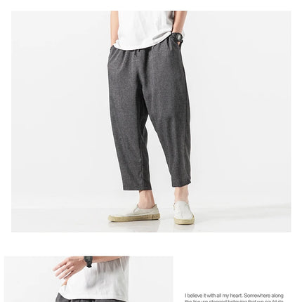 Pantaloncini da uomo nuovi pantaloni larghi casual in vita elastica tinta unita pantaloni estivi sottili comodi e traspiranti per uomo taglie forti 5XL