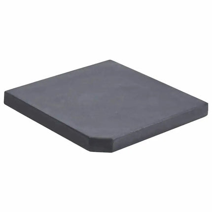 Base de parasol d'extérieur en granit, carrée, stable, au design luxueux