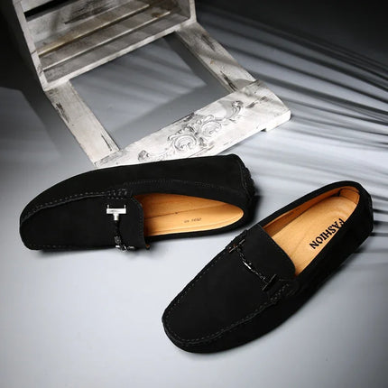Nuovi uomini scarpe casual moda pelle scamosciata morbida mocassini da uomo mocassini per il tempo libero slip on scarpe da guida da uomo scarpe pigre fatte a mano appartamenti comodi