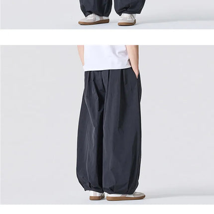 Pantaloni Estivi Leggeri e Sottili 2026 da Uomo, Oversize da Donna, Streetwear con Coulisse, Pantaloni Cargo Y2K da Uomo, Pantaloni Sportivi Larghi con Elastico in Vita