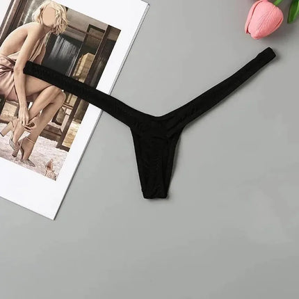 Women Thong Low-Rise G-string Mini Sexy Underwear Micro Bikini Bottom Thongs Female Panty