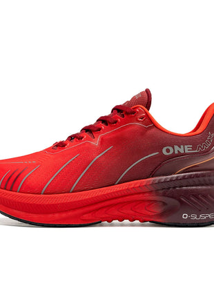 ONEMIX Nuove scarpe da corsa ammortizzanti per uomo Runner pesanti adatti Stringate Sport Donna Scarpe da ginnastica da uomo atletiche all'aperto antiscivolo PlatiNum