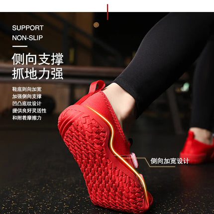 Unisex Wrestling Shoes Brand Weight Lifting Shoes Strength Support Deadlift Shoes Men Squat Shoes Sumo Shoes Women Gym Footwear PlatiNum