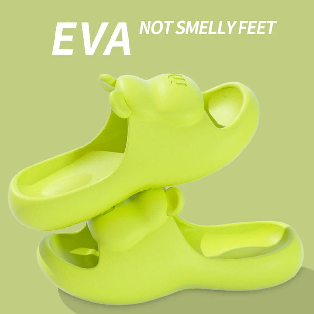 New Summer Slippers 2025 for Women's Home, Non-slip and Odor-proof EVA Home Slippers, Indoor Bathroom Shower Refreshing Slippers