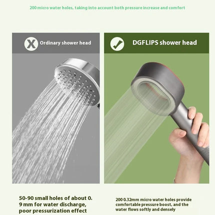 Filtro di lusso per soffione doccia Filtro in fibra di carbonio ad alto rendimento Filtro per acqua doccia per rimuovere fluoruro di cloro e acqua dura