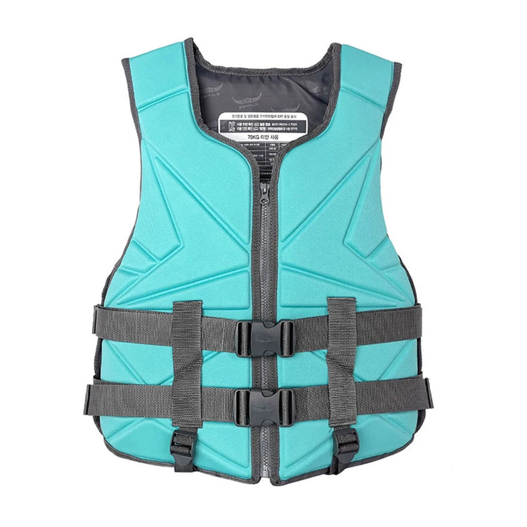 Giubbotto di salvataggio Gilet per adulti Leggero Fibbia di sicurezza Nuoto Canottaggio Sci Guida Gilet da pesca Tuta di sopravvivenza per il surf