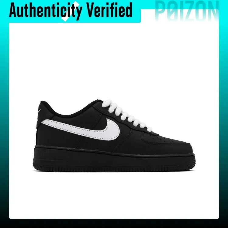 Nike Air Force 1 Skate Shoes Unisex Low-top White/Black CW2288-001（Team1697-）