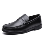Mocassini in Pelle da Uomo Estate 2026, Scarpe Casual Slip-on Traspiranti, Comode per Camminare e per l'Ufficio