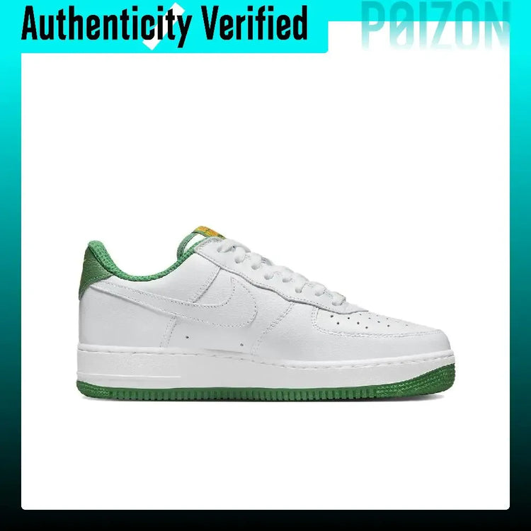 Nike Air Force 1 Skate Shoes Unisex Low-top White/Green DX1156-100