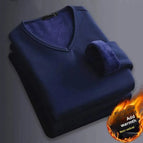 Navy blue  V-neck pl
