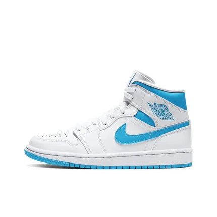 Nike Jordan 1 Retro High-Top Sneakers da basket traspiranti, antiscivolo e durevoli, stile unisex BQ6472-009 platinumshop