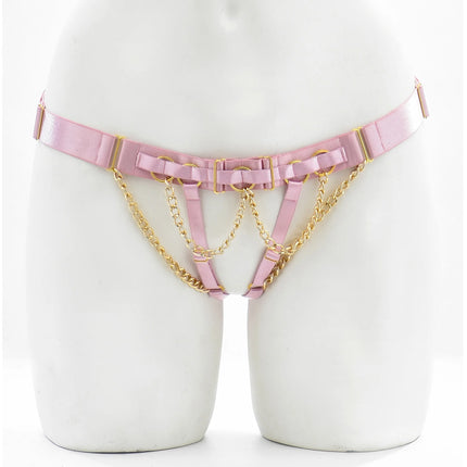 Sexy Harness Panties Body Cage Underwear Girls Hollow Adjustable Underpants Women Body Chain Summer Thin Lingerie Female Briefs