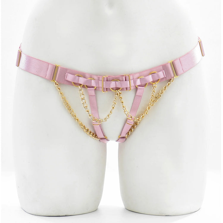 Sexy Harness Panties Body Cage Underwear Girls Hollow Adjustable Underpants Women Body Chain Summer Thin Lingerie Female Briefs
