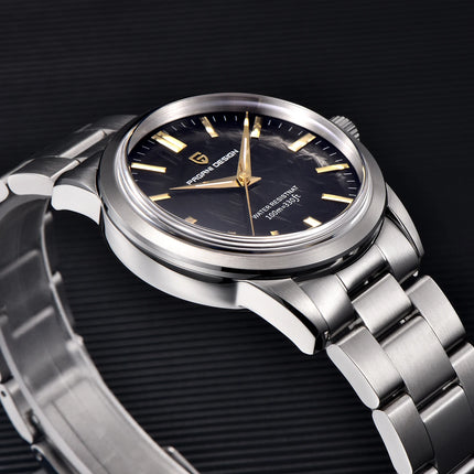 PAGANI DESIGN 2025 Nuovo Orologio da Uomo al Quarzo 40MM, Orologio di Lusso Ultra Sottile alla Moda per Uomo, Vetro Zaffiro AR, Orologio da Polso