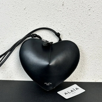 Borsa a tracolla da donna in vera pelle a forma di cuore, anti-graffio, con tracolla regolabile, piccola e graziosa, ideale per appuntamenti e shopping quotidiano - Nuova collezione 2026