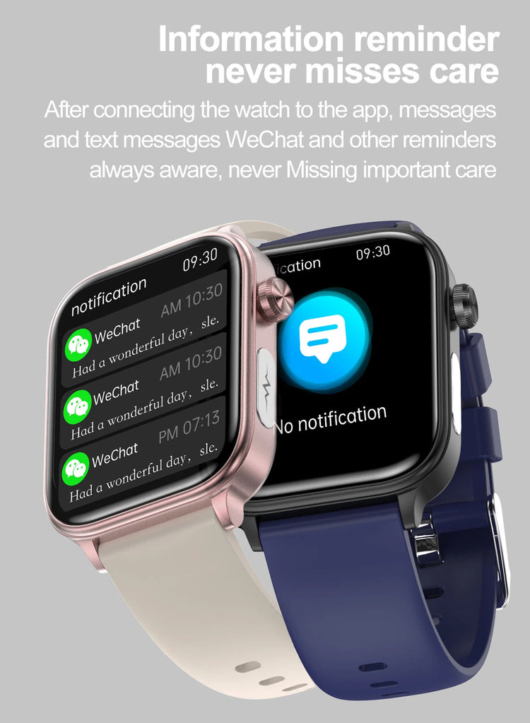 Nuovo 2025 Smartwatch per XIAOM1 con ECG+PPG, Monitoraggio Grasso Sanguigno e Acido Urico, Frequenza Cardiaca, Pressione Sanguigna, Chiamate Bluetooth per Uomini e Donne platinumshop