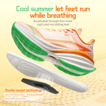 ONEMIX 2025 Estate Autunno Scarpe da corsa per uomo Design leggero Maratona ad asciugatura rapida Supporto per assorbimento degli urti Scarpe da ginnastica maschili platinumshop