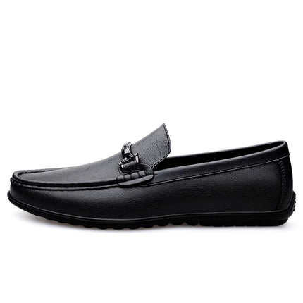 Scarpe da Uomo in Vera Pelle Taglia: 36-46 Mocassini Traspiranti Fatti a Mano per Business Casual e Guida