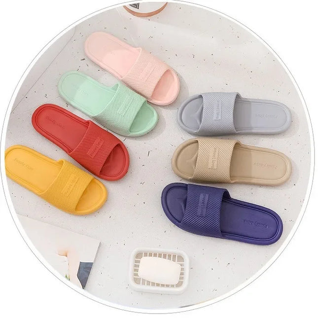 Pantofole da interno per coppia casual Nuovi sandali piatti da donna semplici per il tempo libero all'aperto da uomo Scarpe comode in materiale EVA per la casa