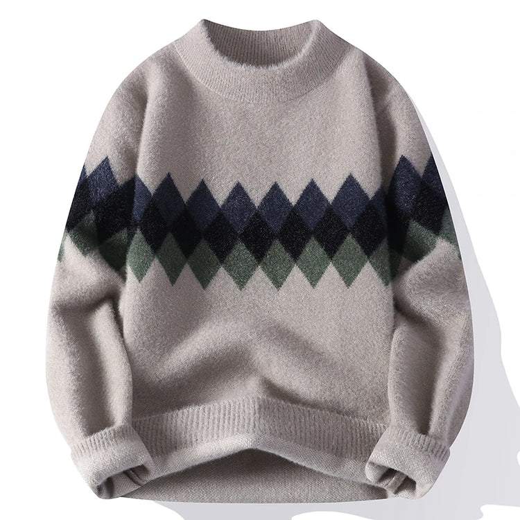 Winter Sweaters for male men thick O-neck sweater men Student youth sweaters autumn Men's wool Casual Knitwear Pullover