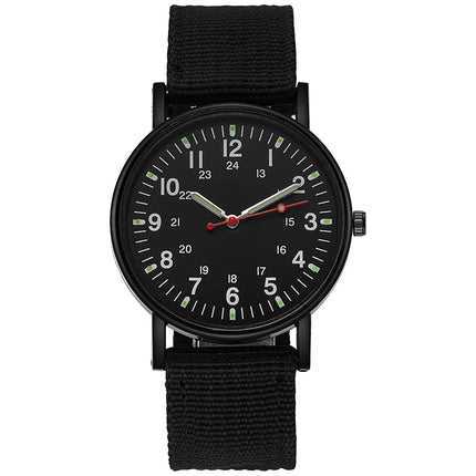 Orologio da polso sportivo al quarzo da polso da uomo con cinturino in Nylon luminoso orologi da polso resistenti agli urti platinumshop