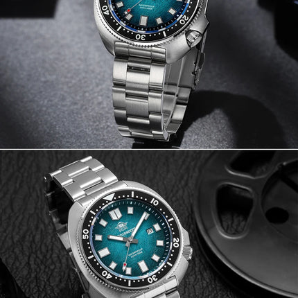 ADDIESDIVE NEW Men's Watch Sapphire Glass AR Coated Quartz Watches AD2511 Reloj Hombre 20Bar Waterproof Luminous Diving Watches