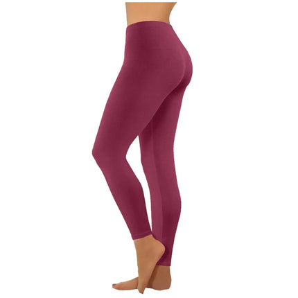 High Waist Women Leggings Women Leggings Seamless Fitness High Elastic Fashion Hip Liftting Slim Gym Trainning Pants PlatiNum