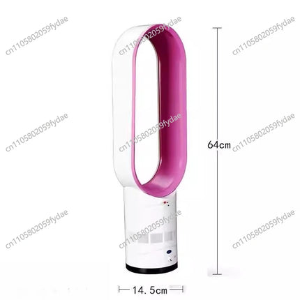 Ventilatore senza foglie, ventilatore elettrico domestico, senza pagine, circolazione, testata del letto, desktop da pavimento