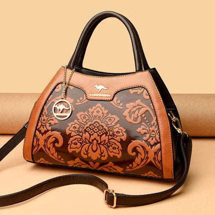 New Women Bag Luxury Designer Cowhide Handbags for Women Famous Brands Crossbody bag for Women Leather Shoulder Bags Sac a main PlatiNum