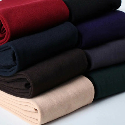 Winter Leggings Knitting Velvet Casual Legging High Elastic Lady's Warm Pants Skinny Pants for Women Polar Pantyhose PlatiNum