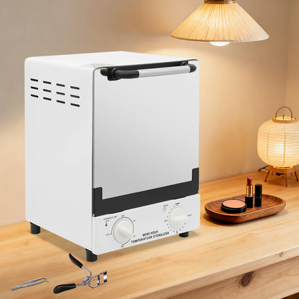 1000W Metal Tool Sterilizer Nail Tool Cleaning Sterilizer Cabinet High Temperature Cleaning Box Dry Heat Sterilizer
