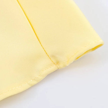HH Abito Mini Estivo in Raso con Scollo all'Americana e Cintura da Donna 2026, Sexy Senza Maniche, Schiena Scoperta, Elegante con Laccetti Frontali, Vestito Corto da Festa platinumshop