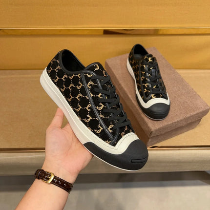 New Genuine Leather Men's Lace-up Type Sports Shoes Fashion Casual Sneaker First Layer Cowhide Running Shoes