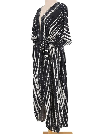 Copricostume da spiaggia da donna con apertura sul davanti, maxi cardigan, kimono, costume da bagno con cinture platinumshop