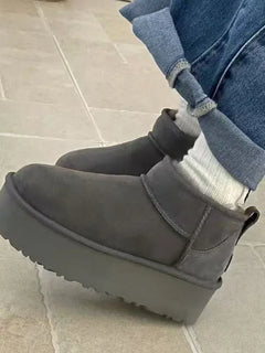 New Thick-Soled, Thick-Soled Women's Warm, Anti-Slip And Comfortable Snow Boots For Winter 2026