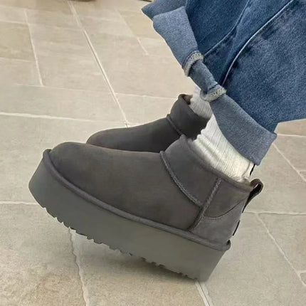 New Thick-Soled, Thick-Soled Women's Warm, Anti-Slip And Comfortable Snow Boots For Winter 2026