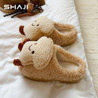 khaki Toast Slippers