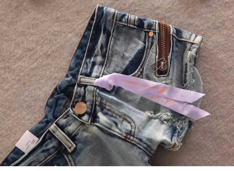 Summer Women Kpop Jean Shorts Abi Y2K 2000s Ripped Denim Hot Pants Grunge Gyaru Japanese American Retro Cyber Punk Harajuku Tide PlatiNum