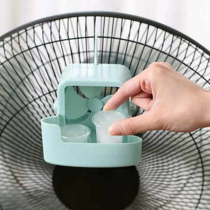 Ventilatore Umidificatore Rinfrescante, Ventilatore da Terra Domestico con Raffreddamento ad Acqua, Mini Condizionatore d'Aria da Scrivania per Dormitorio, Ventilatore Piccolo per Alleviare il Calore Estivo