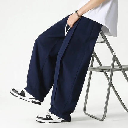 2025 vendite calde pantaloni a gamba larga pantaloni casual da uomo stili giapponesi pantaloni Harun da uomo streetwear moda hip hop pantaloni lanterna allentati