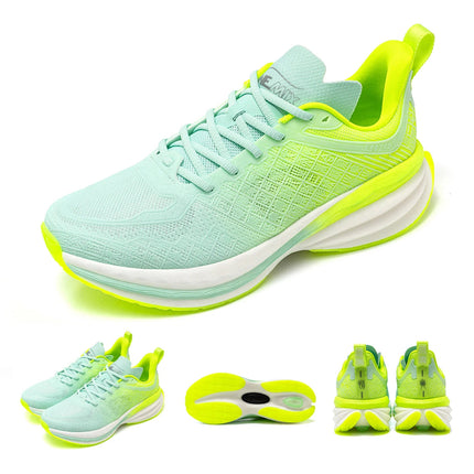 ONEMIX Scarpe da corsa da uomo in stile cinese Traspirante Carattere di moda Vamp Cuscino d'aria Scarpe sportive Scarpe da ginnastica da passeggio all'aperto PlatiNum