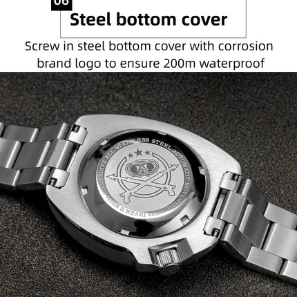 ADDIESDIVE 2025 NEW NH35A Automatic Mechanical Watches Watch For Man BGW9 Blue Luminous 20Bar Waterproof Sapphire Glass Japan