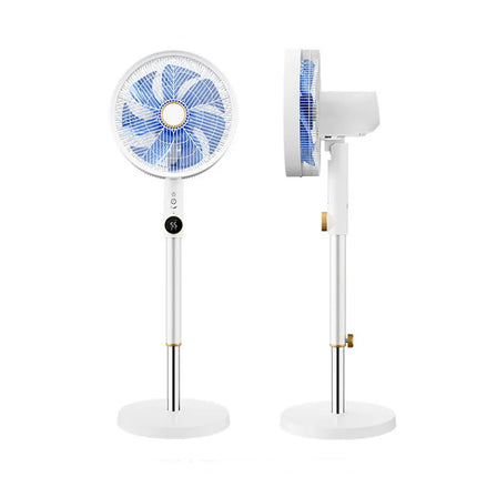 Ventilatore a Torre con Inverter DC, Ultra Silenzioso a 12 Velocità con Telecomando, Ventilatore Oscillante a Risparmio Energetico per Soggiorno/Camera da Letto
