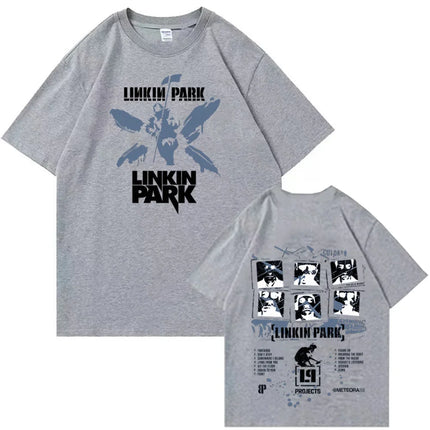 Linkin Park T-shirt Men Women Harajuku O-Neck Casual Summer Shirt Fan Gift Tracksuit Clothing for Men Ropa Para Hombre