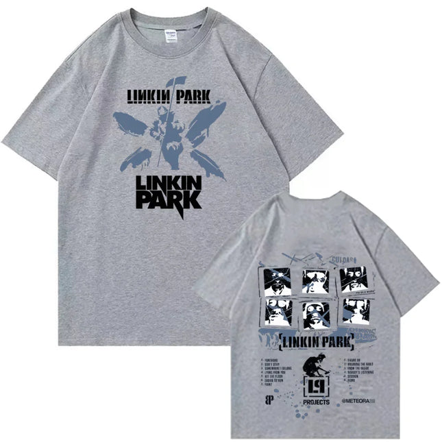 Linkin-Park T-shirt Uomo Donna Harajuku O-Collo Camicia casual estiva Fan Regalo Tuta Abbigliamento per uomo Ropa Para Hombre