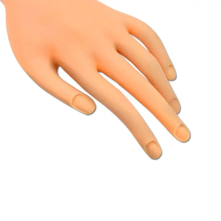 Nail Art Training Fake Hand Display False Tips UV Gel Polish Painting Tools Manicure  Practice Model 2028