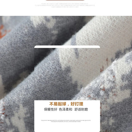 autumn and winter Men's Fashion casual Round Neck Warm sweater slim fit Sweaters Men sweater male Thicken Warm wool pullovers