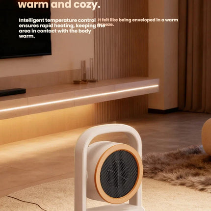Portable Space Heater for Personal Use 500W Electric Heaters Indoor with Thermostat Fast Heating for Bedroom Office and Indoor