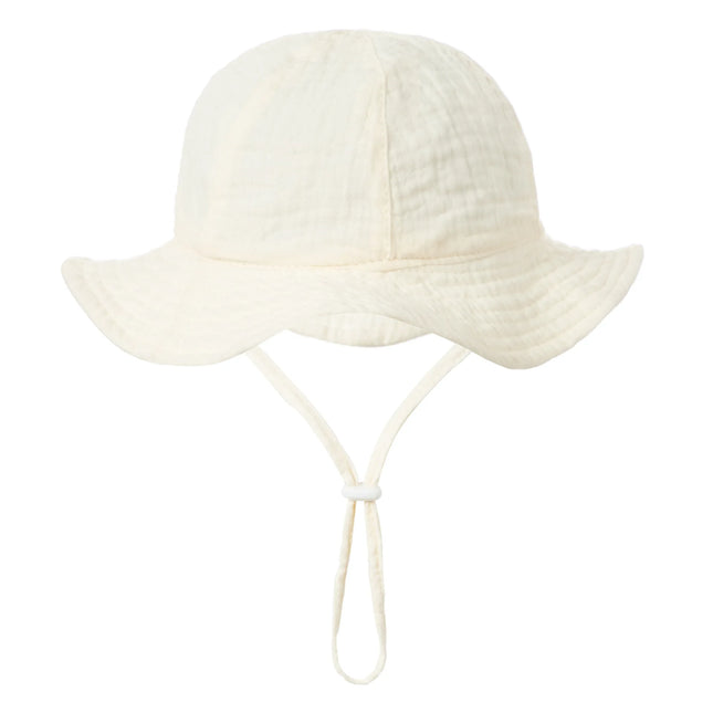3-18 Months Baby Bucket Hat Kids Outdoor Fisherman Hat Sun Protection
