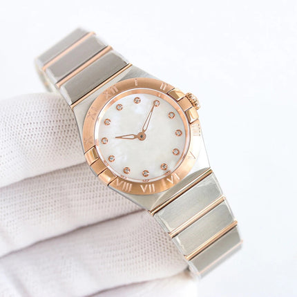 Orologio da Polso da Donna di Lusso al Quarzo, Elegante Orologio da Polso di Design Impermeabile con Data, Orologi da Donna al Quarzo 2026 platinumshop